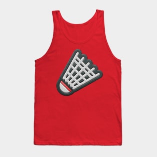 Badminton shuttle Tank Top